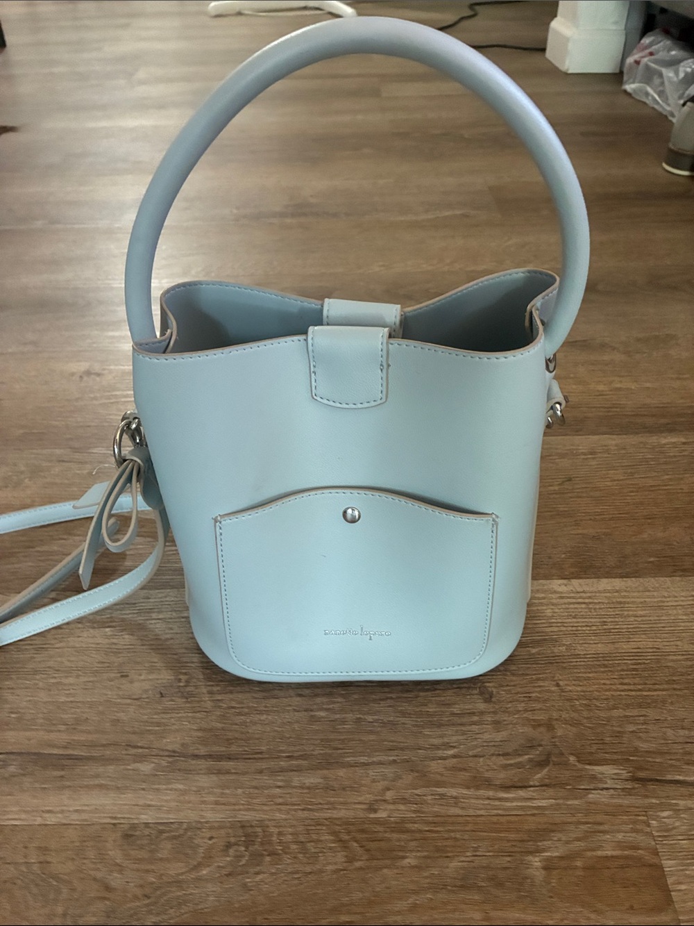 Baby Blue Bucket bag N. Lepore